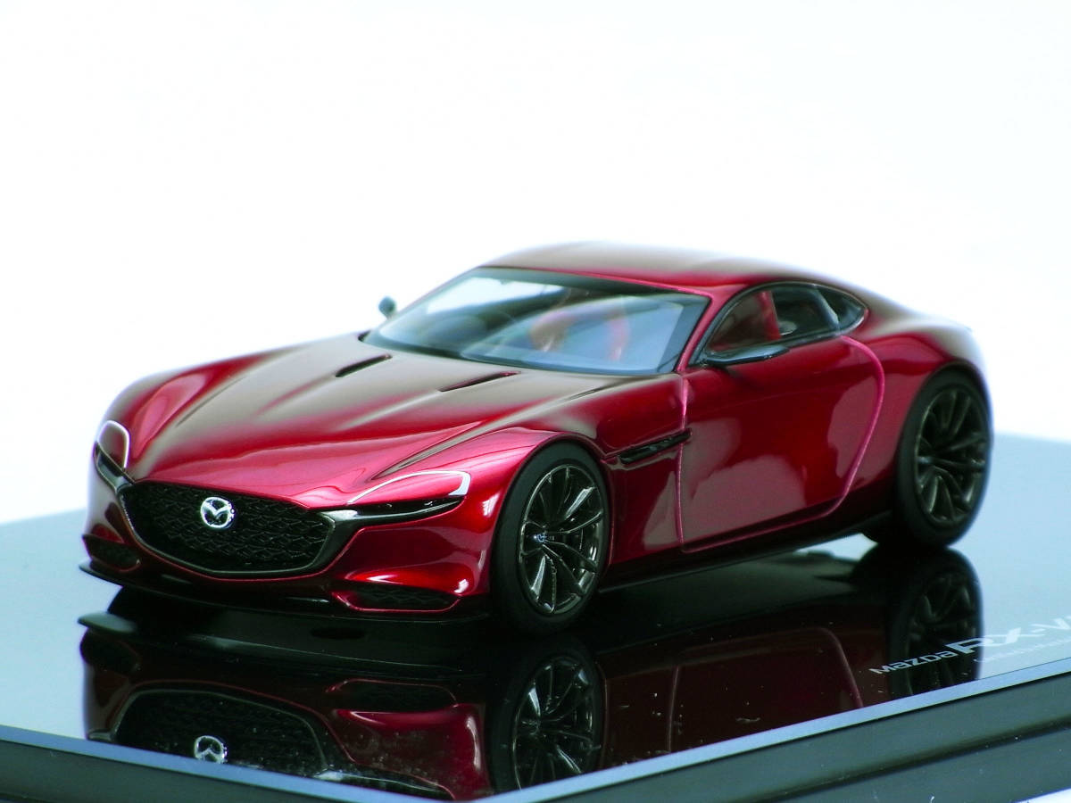 アクリルケース未開封 未展示 MAZDA COLLECTION ONLINE SHOP/ディーラー販売限定 1/43 MAZDA RX-VISION ※発送に条件があります 説明必読_※画像は商品内容の参考画像です