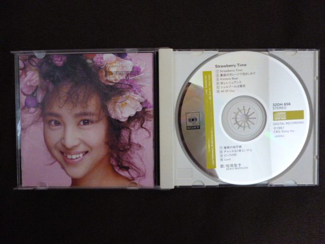 送料無料!! 松田聖子 SEIKO MATSUDA Strawberry Time CD 中古 定価3200円 _画像3