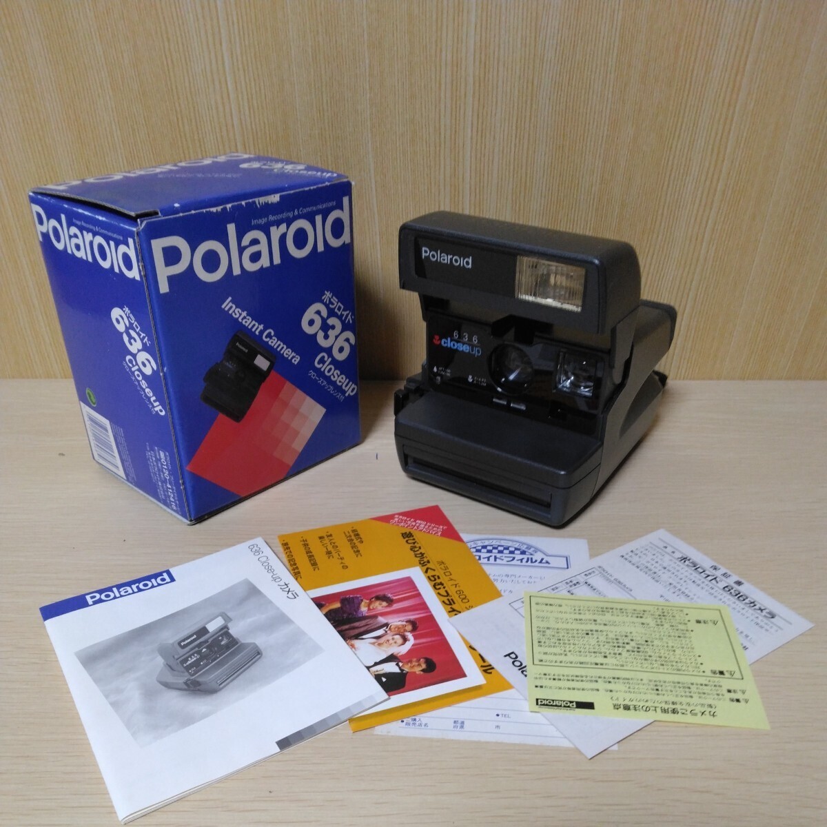 ポラロイドカメラ Polaroid ポラロイド636 クローズアップレンズ付 closeup_画像1