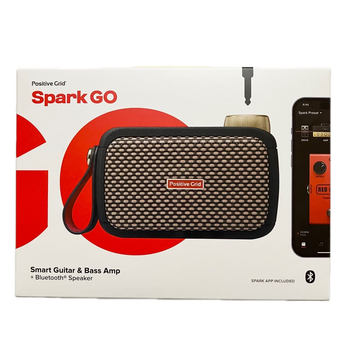 Positive Grid Spark GO Ultra Portable Smart Guitar Amp & Speaker