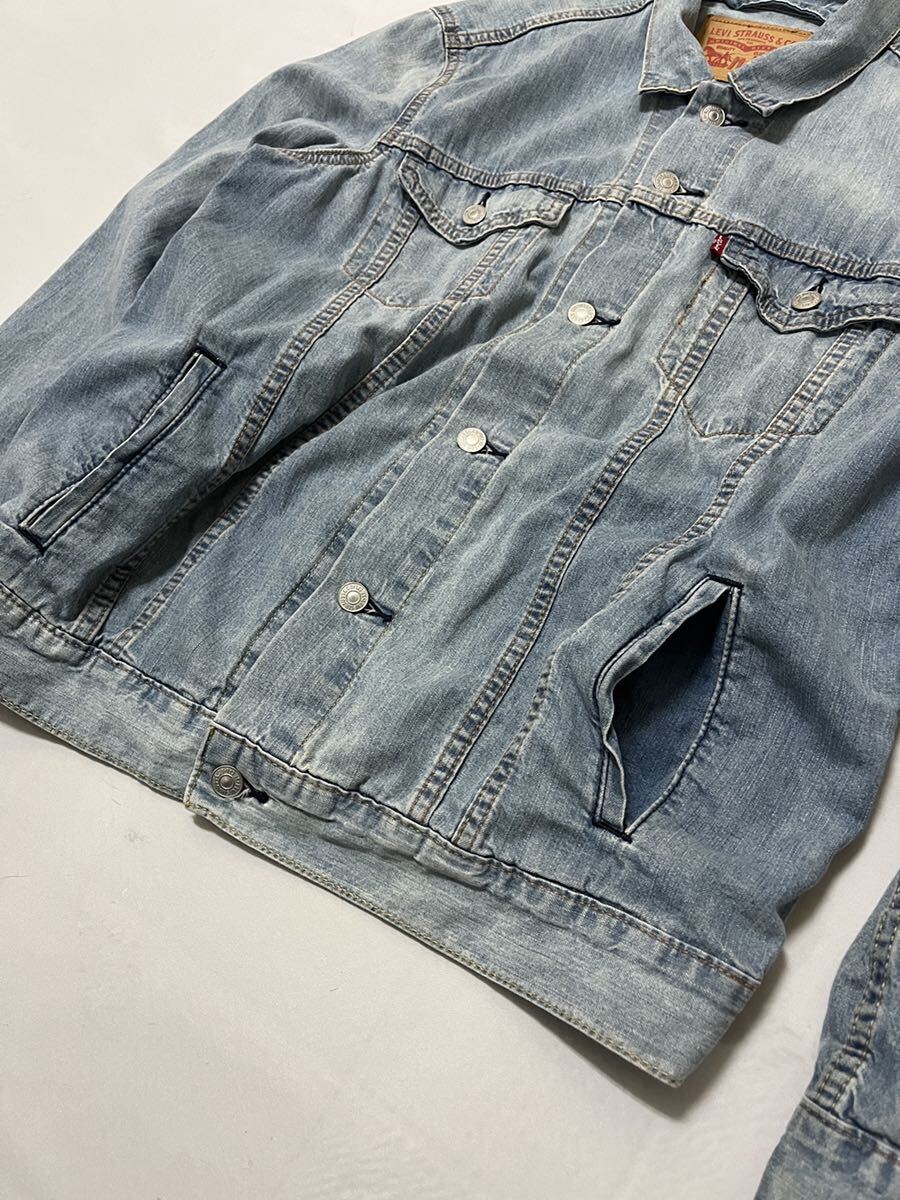 Levi's リーバイス ライトオンス デニムジャケット トラッカージャケット の画像3