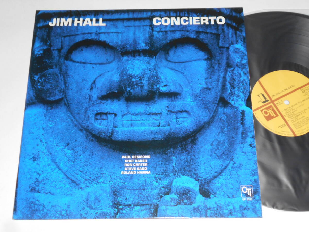 Concierto「アランフェス協奏曲」/Jim Hall,Chet Baker,Paul Desmond（CTI日本盤）の画像1