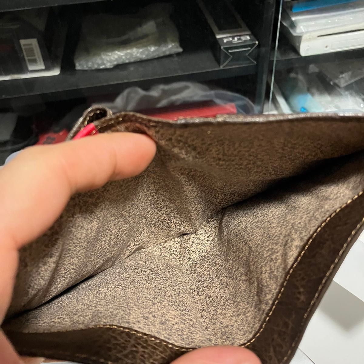 【未使用品】【Bag Liore / バグリオ】 オーストリッチ / 折り財布