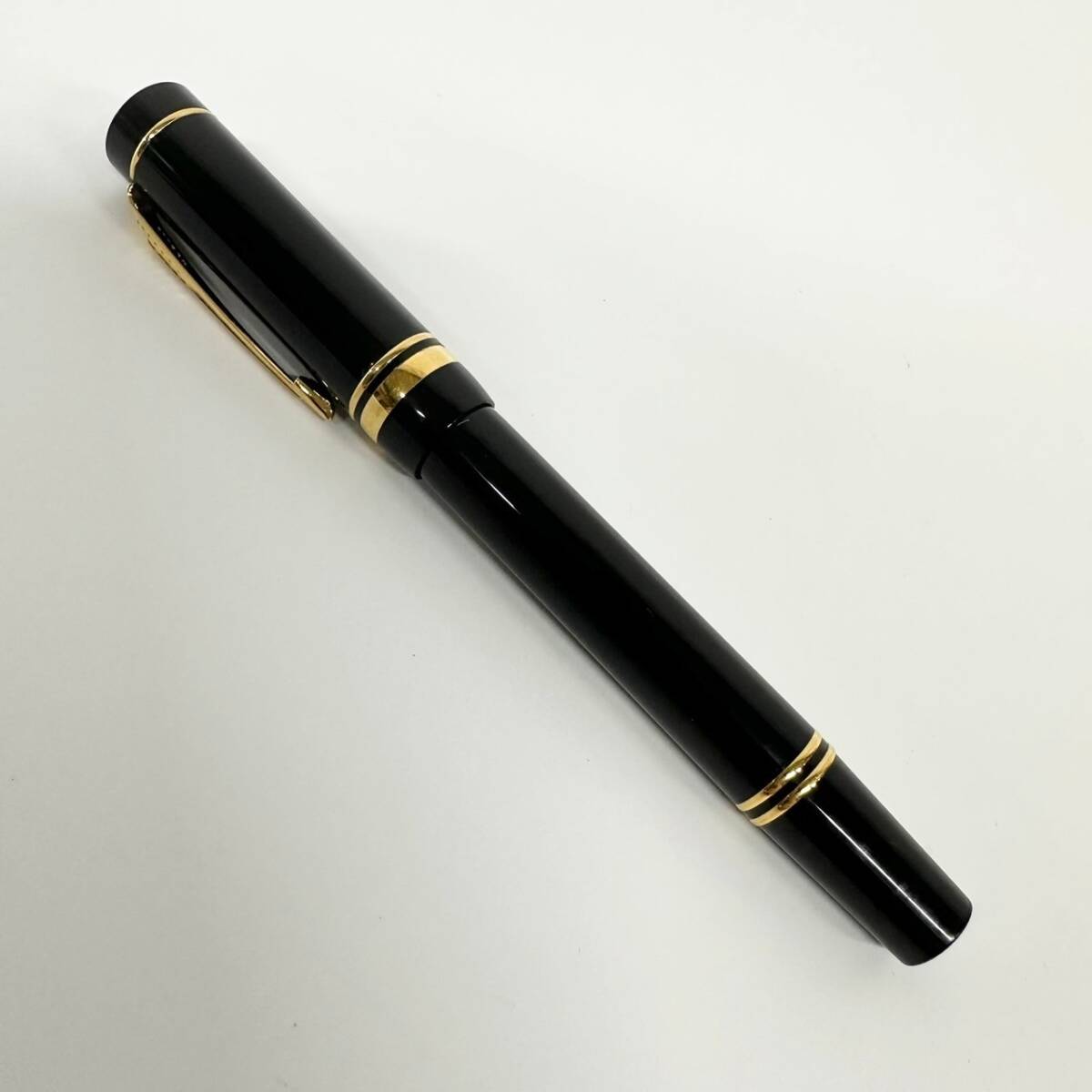 1円~【筆記未確認】PARKER パーカー Duofold デュオフォールド 万年筆 ペン先 18K 750 刻印いり 筆記用具 文房具 G180169_画像1