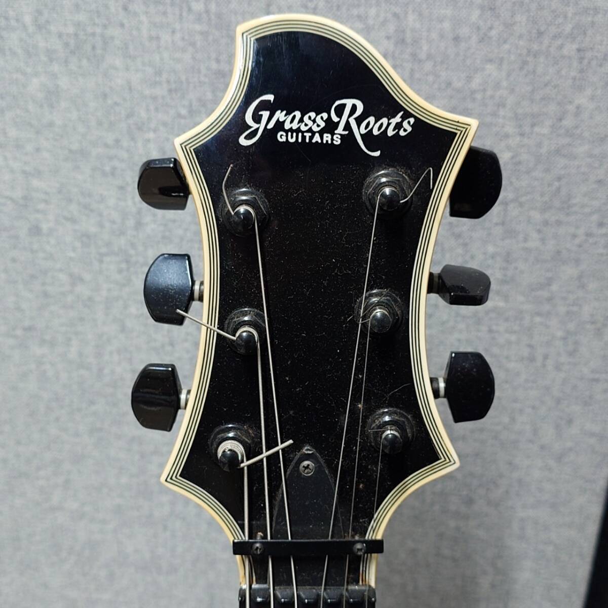 1円~【ソフトケース付き】GrassRoots グラスルーツ G-CL-60I SUGIZOモデル エレキギター ブラック 弦楽器 G142666の画像5