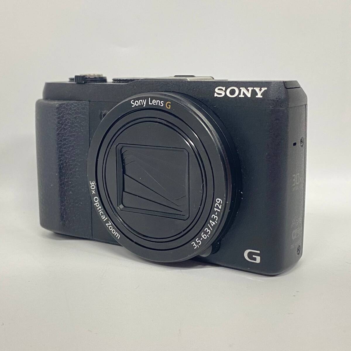 1円~【動作未確認】ソニー SONY Cyber-shot DSC-HX60V Lens G 30× Optical Zoom 3.5-6.3/4.3-129 コンパクトデジタルカメラ G123000_画像1
