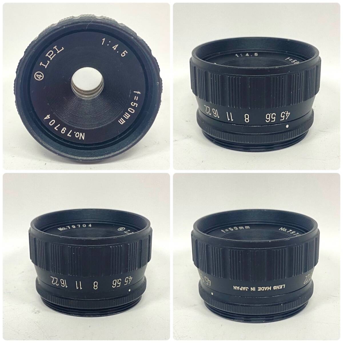 1円~【動作未確認】ニコン Nikon F 中期型 フォトミックFTN NIKKOR 1:3.5 f=43-86mm 50mm 1:2.8 LPL 1:4.5 f=50mm カメラ レンズ G123130の画像9