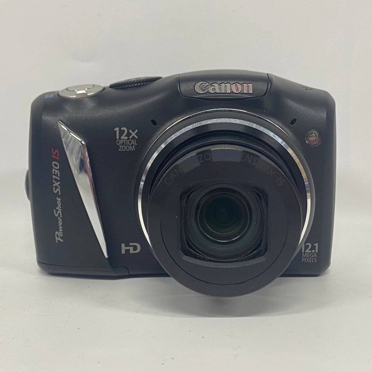 1円~【通電確認済】キャノン Canon PowerShot SX130 IS PC1562 ZOOM LENS 12×IS 5.0-60.0mm 1:3.4-5.6 コンパクトデジタルカメラ G123112の画像2