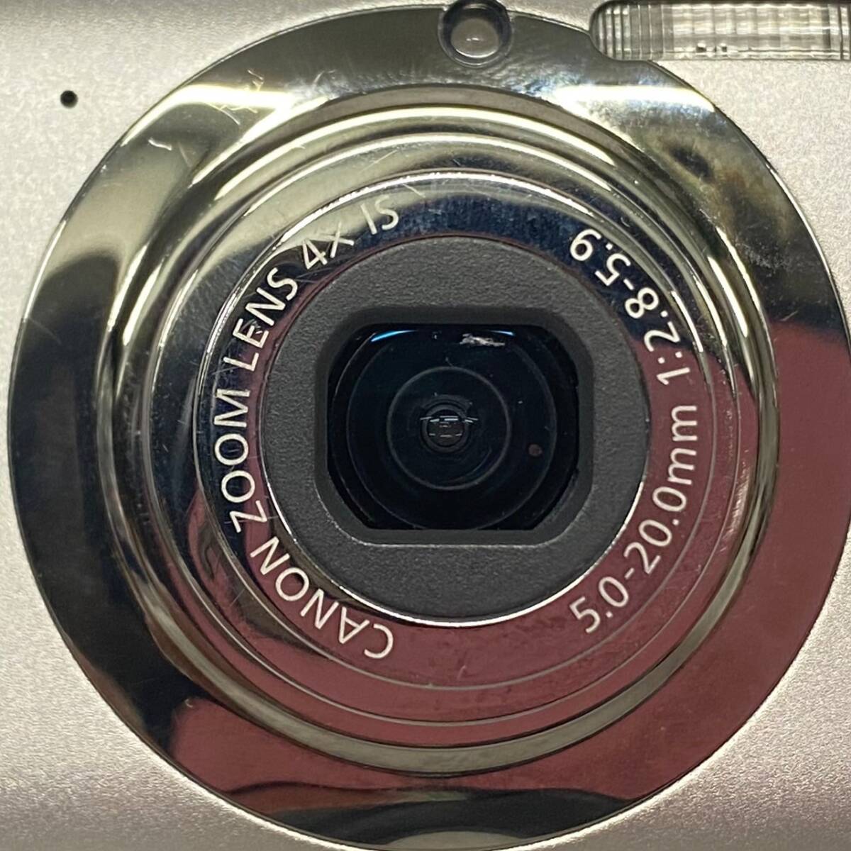 1円~【通電確認済】キャノン Canon IXY 210F PC1588 ZOOM LENS 4×IS 5.0-20.0mm 1:2.8-5.9 コンパクトデジタルカメラ 付属品あり G142965_画像4
