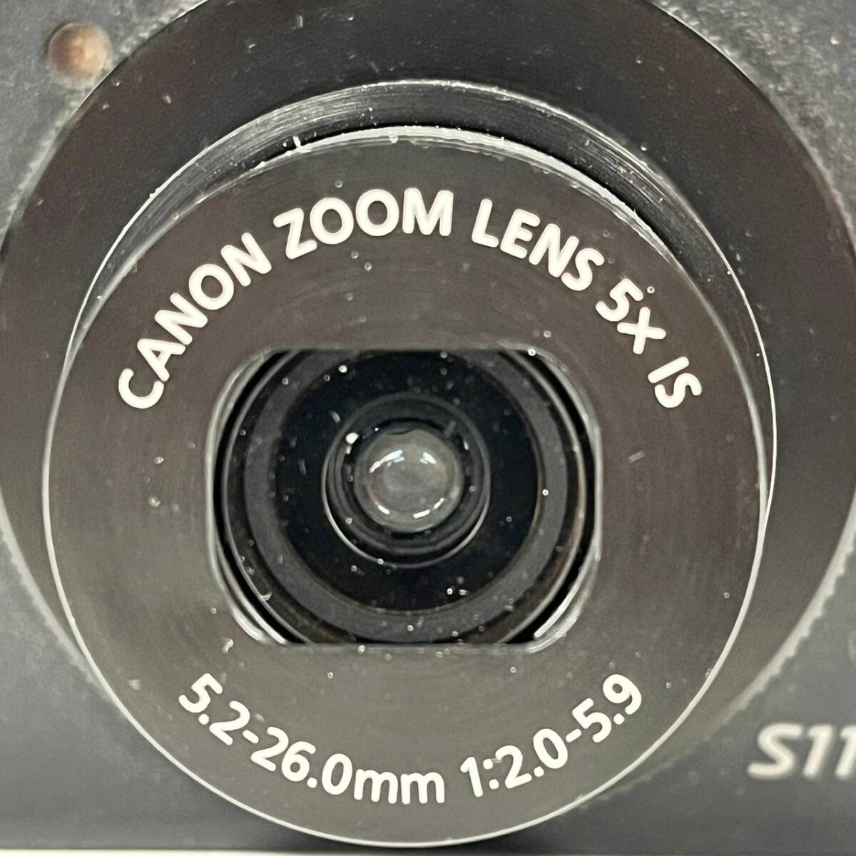 1円~【ジャンク品】キャノン Canon PowerShot S110 PC1819 ZOOM LENS 5×IS 5.2-26.0mm 1:2.0-5.9 コンパクトデジタルカメラ G115747_画像3