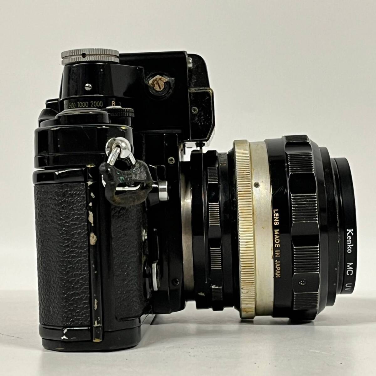 1円~【動作未確認】ニコン Nikon F2 フォトミック NIKKOR-S・C Auto 1:1.2 f=55mm 一眼レフ フィルムカメラ 単焦点レンズ 付属品有 G102172の画像5