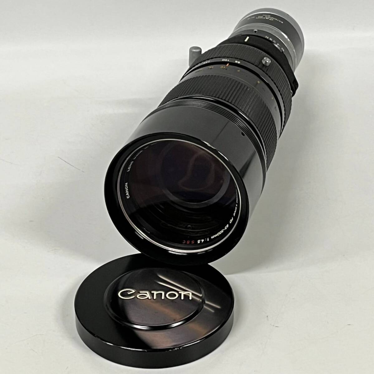 1円~【動作未確認】キャノン Canon ZOOM LENS FD 85-300mm 1:4.5 S.S.C. 一眼カメラ用 望遠レンズ G102102の画像1