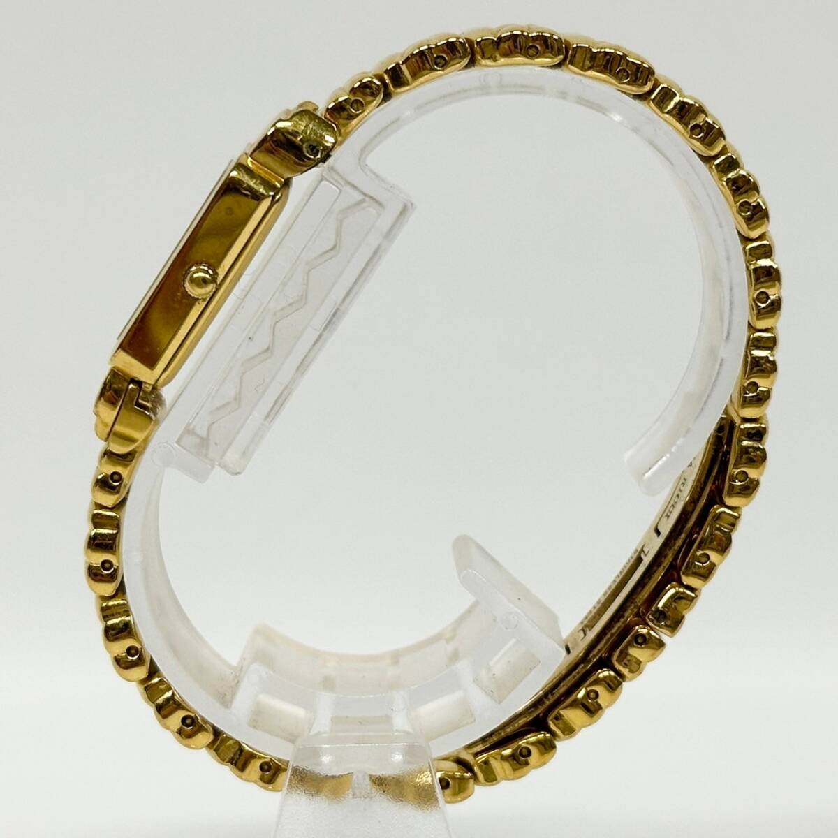 1 jpy ~[ real movement ] Nina Ricci NINA RICCI S950 quartz lady's wristwatch shell face square face Rome n 2 hands Switzerland made G142878