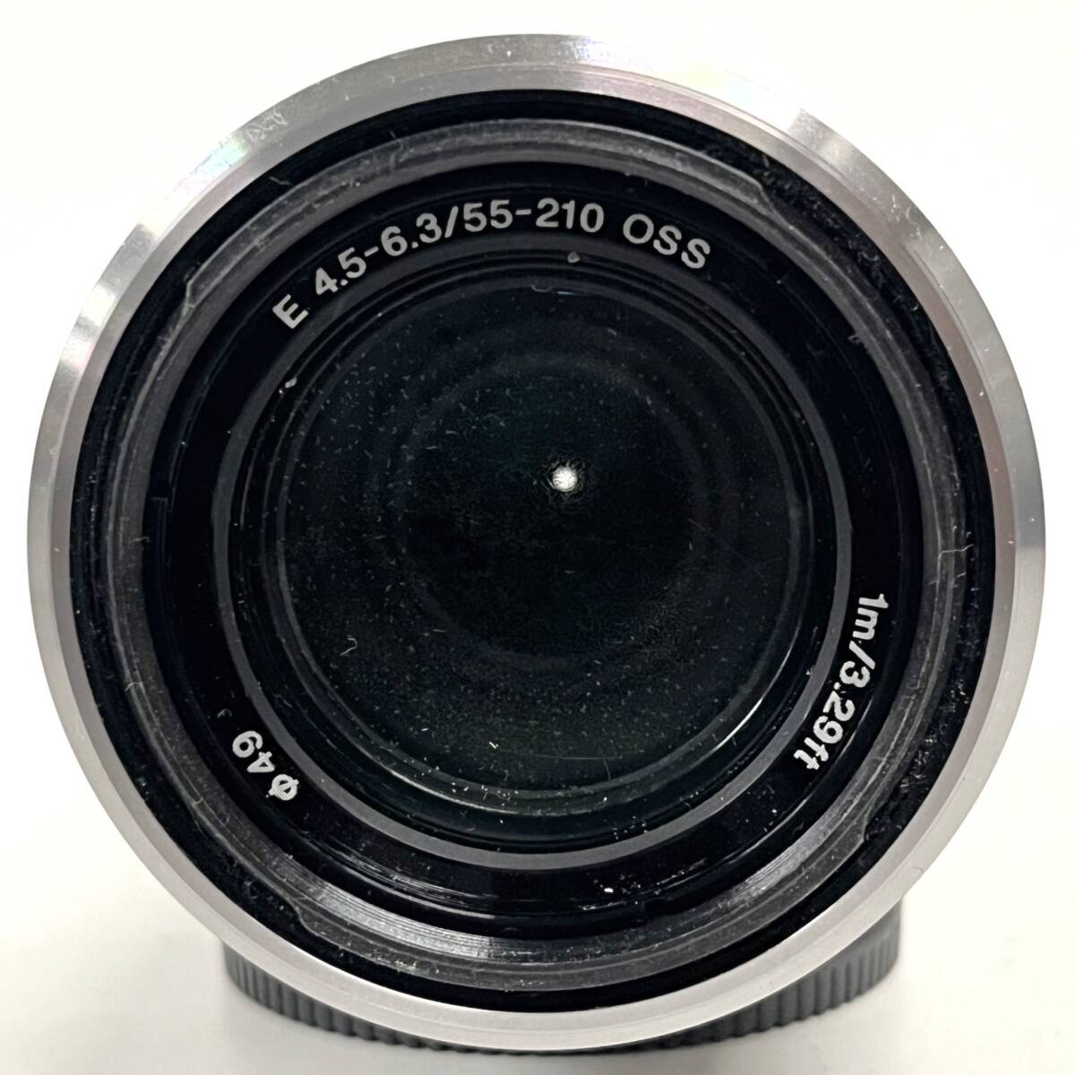 1円~【動作未確認】ソニー SONY E 4.5-6.3/55-210 OSS MODEL.SEL55210 一眼カメラ用 レンズ ALC-SH115 レンズフード付き G142454の画像2