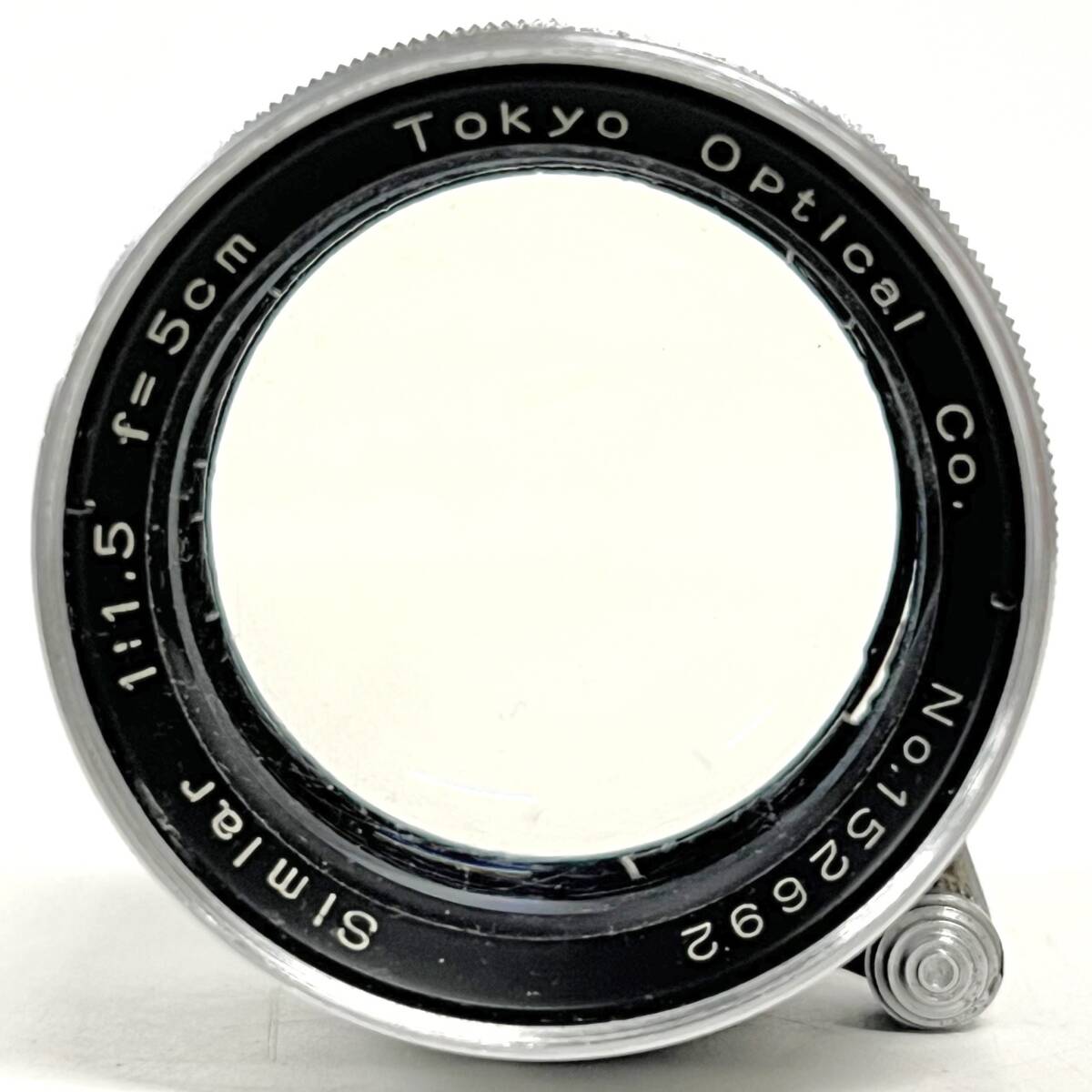 1円~【動作未確認】東京光学 Tokyo Optical Co. Simlar 1:1.5 f=5cm 一眼カメラ用 単焦点レンズ 標準レンズ 付属品あり G102148の画像2