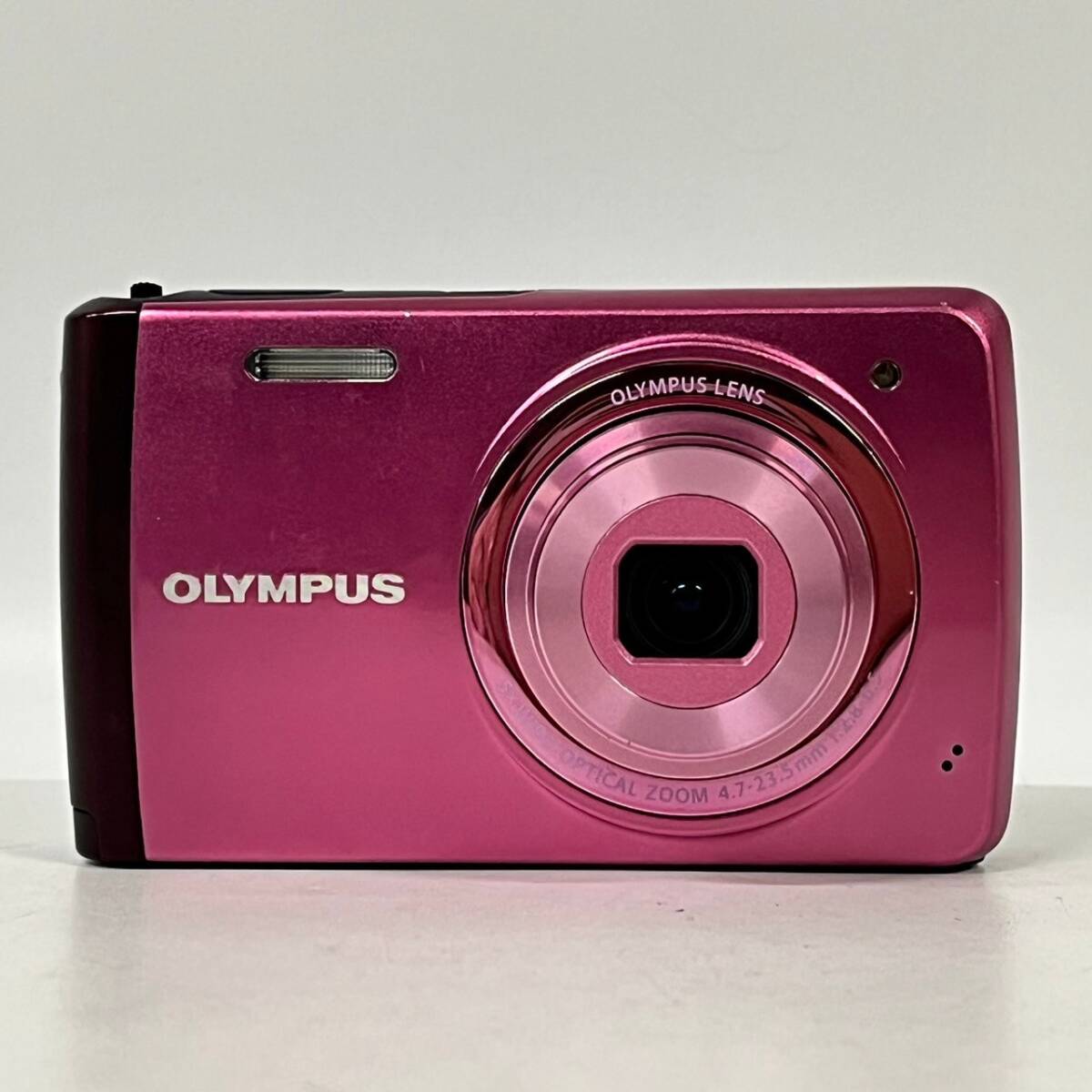 1円~【通電確認済】オリンパス OLYMPUS STYLUS VH-410 LENS 5× WIDE OPTICAL ZOOM 4.7-23.5mm 1:2.8-6.5 デジタルカメラ G153252_画像2