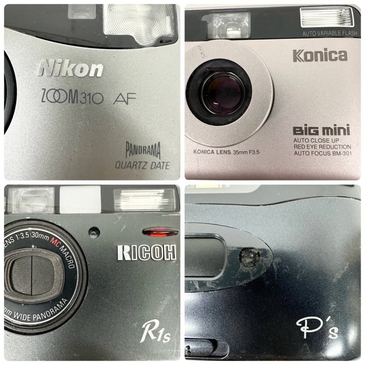 1円~【21点】コンパクトフィルムカメラ まとめ売り KONICA BiG mini MINOLTA OLYMPUS XA Canon FUJIFILM Nikon RICOH R1s 等 同梱不可 TMの画像8