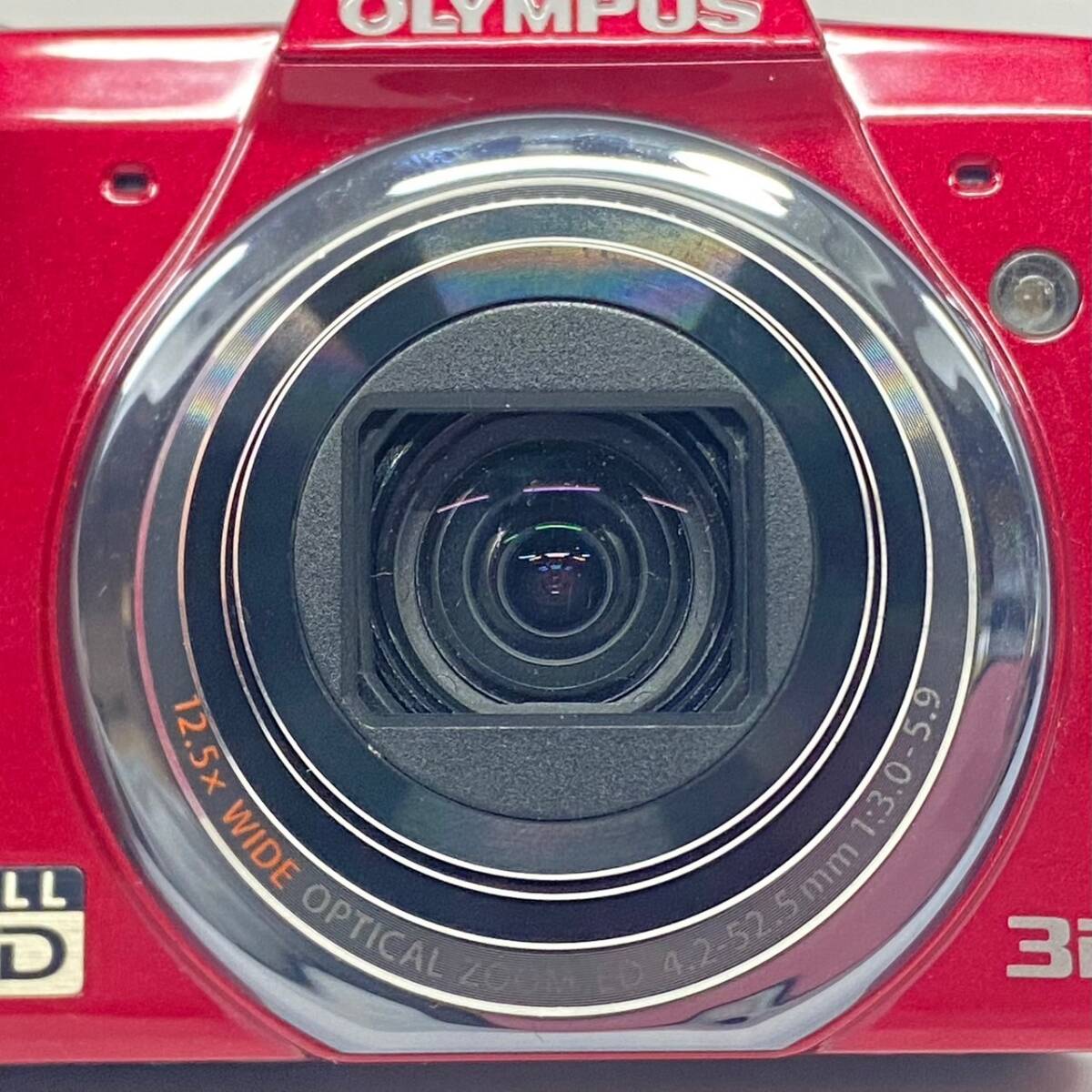 1円~【通電確認済】オリンパス OLYMPUS SZ-20 LENS 12.5× WIDE OPTICAL ZOOM ED 4.2-52.5mm 1:3.0-5.9 コンパクトデジタルカメラ G143051_画像3