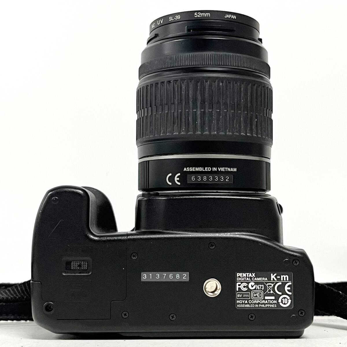 1円~【動作未確認】ペンタックス K-m SMC PENTAX-DA L 1:4-5.6 50-200mm ED デジタル一眼レフカメラ レンズ 付属品あり G143098_画像8