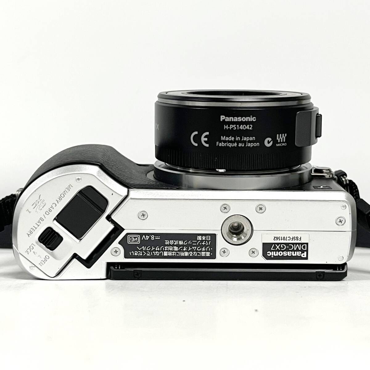 1円~【動作未確認】パナソニック Panasonic LUMIX DMC-GX7 G X VARIO 1:3.5-5.6/14-42 ASPH. POWER O.I.S. ミラーレス一眼カメラ G143092