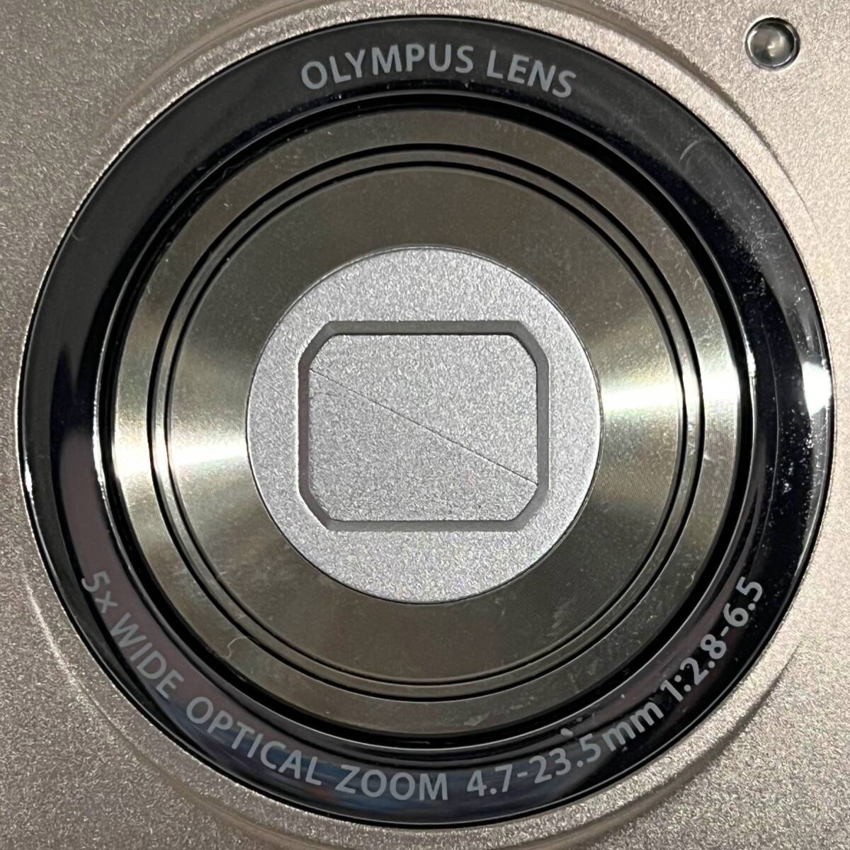 1円~【通電確認済】オリンパス OLYMPUS STYLUS VH-410 LENS 5× WIDE OPTICAL ZOOM 4.7-23.5mm 1:2.8-6.5 コンパクトデジタルカメラ_画像3