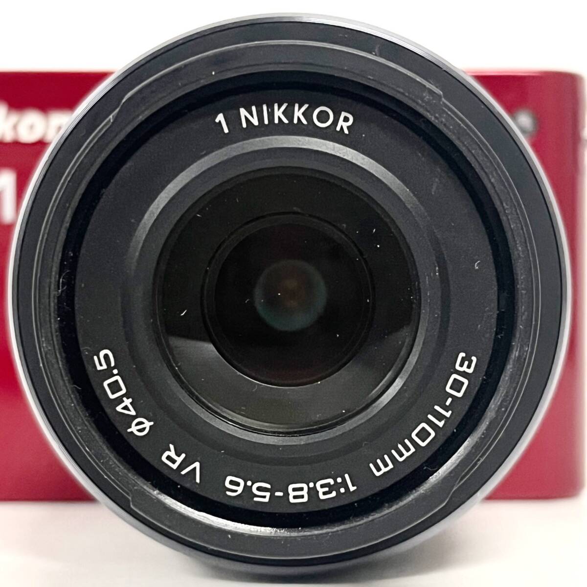 1円~【通電確認済】ニコン Nikon 1 J1 NIKKOR 30-110mm 1:3.8-5.6 10-30mm 1:3.5-5.6 VR ミラーレス一眼カメラ レンズ 付属品あり G143123