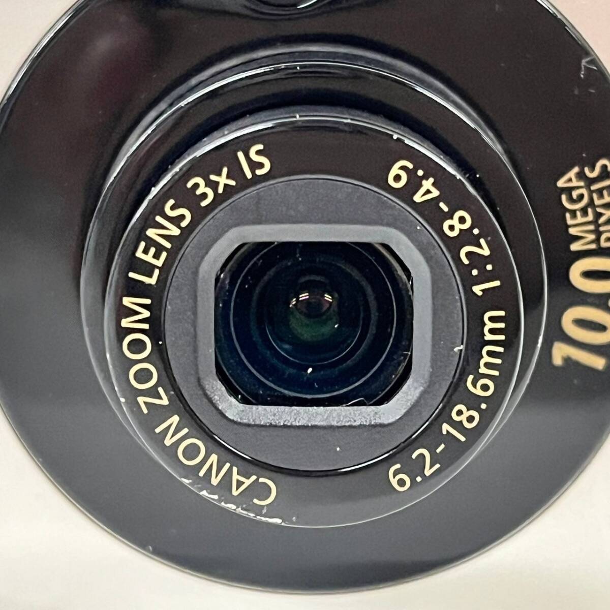 1円~【通電確認済】キャノン Canon IXY DIGITAL 25 IS PC1262 ZOOM LENS 3×IS 6.2-18.6mm 1:2.8-4.9 コンパクトデジタルカメラ G180440の画像3