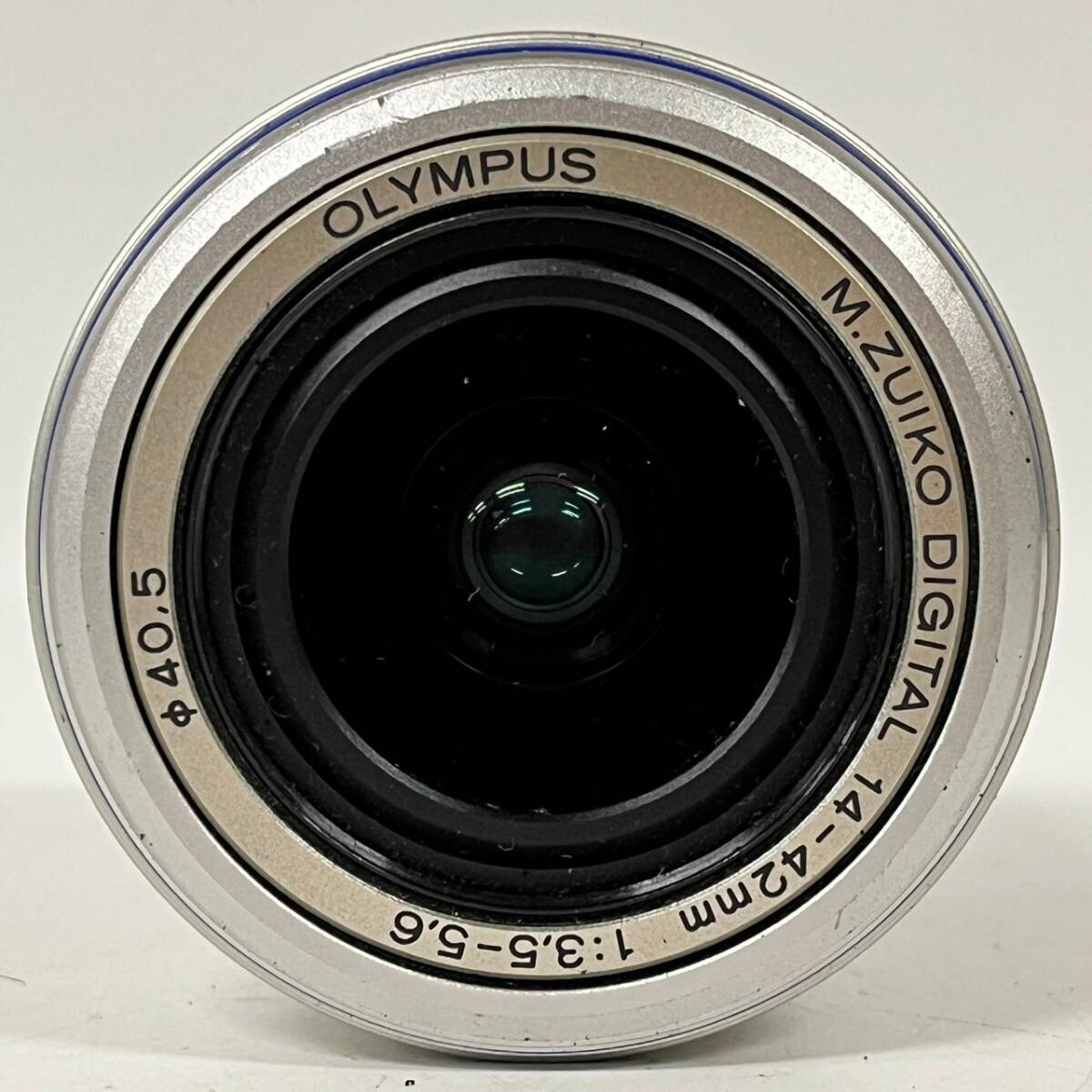 1円~【通電確認済】オリンパス OLYMPUS PEN E-PL1 M.ZUIKO DIGITAL 14-42mm 1:3.5-5.6 40-150mm 1:4-5.6 カメラ レンズ 付属品有 G102206_画像8