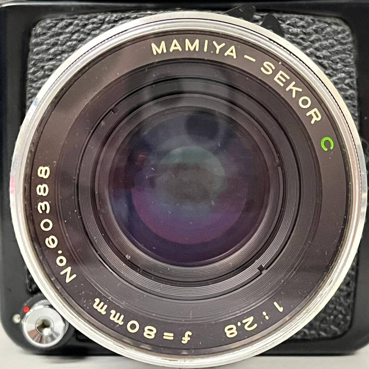 1円~【動作未確認】マミヤ Mamiya M645 SEKOR C 1:2.8 f=80mm 中判 フィルムカメラ 単焦点レンズ 付属品あり G180434