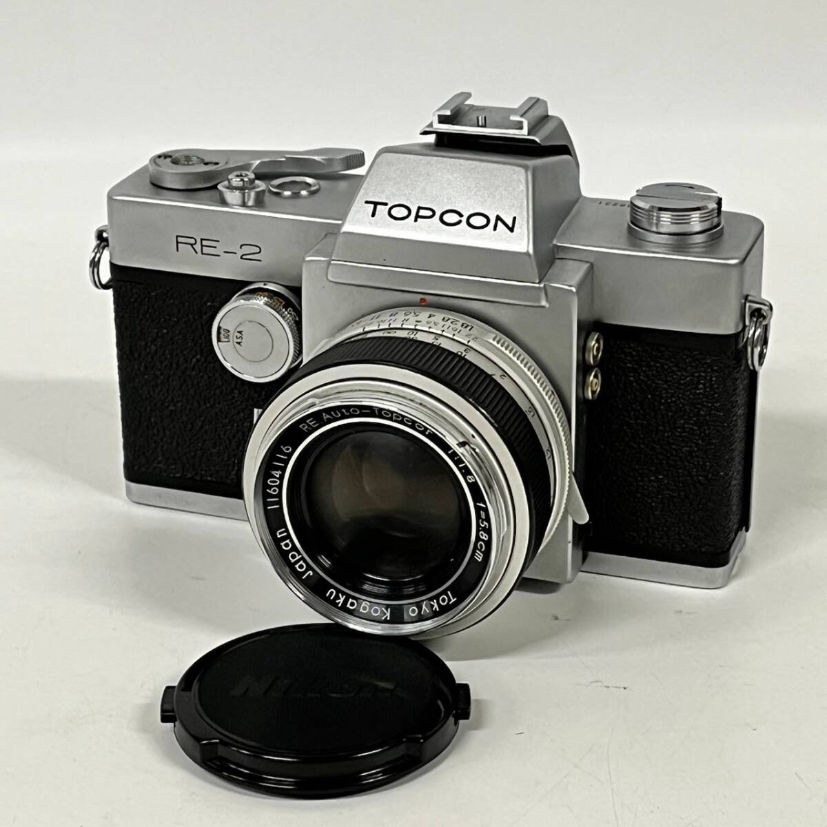 1円~【動作未確認】トプコン TOPCON RE-2 RE.Auto-Topcor 1:1.8 f=5.8cm 一眼レフ フィルムカメラ 単焦点レンズ G180472_画像1