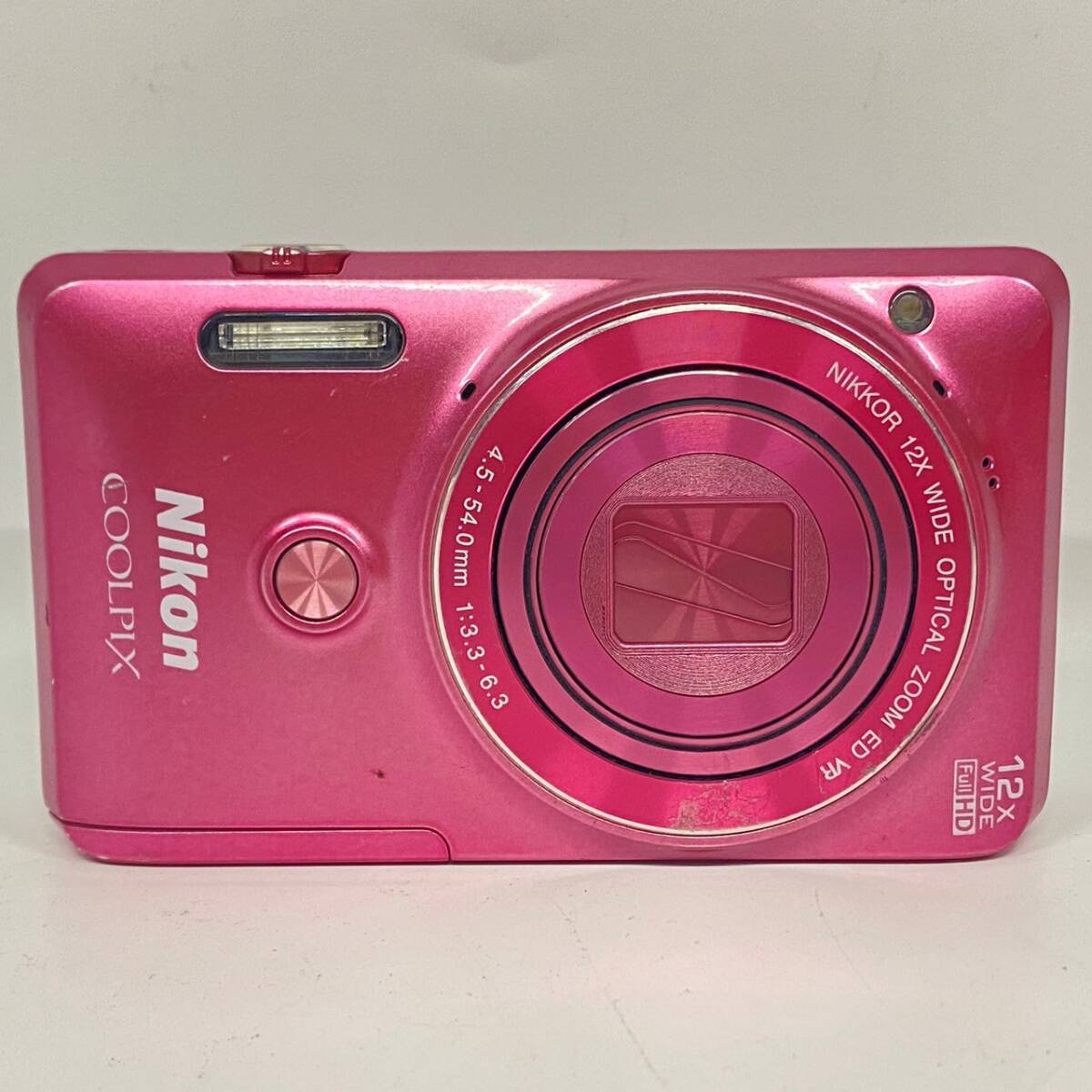 1円~【動作未確認】ニコン Nikon COOLPIX S6900 NIKKOR 12× WIDE OPTICAL ZOOM ED VR 4.5-54.0mm 1:3.3-6.3 デジタルカメラ G123246_画像2