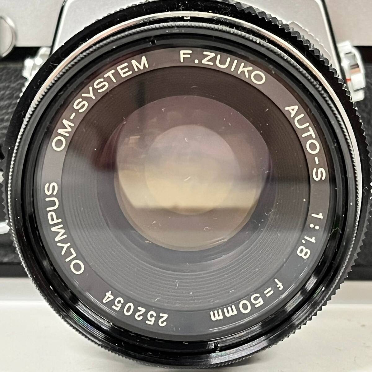 1円~【動作未確認】オリンパス OLYMPUS OM-1 OM-SYSTEM F.ZUIKO AUTO-S 1:1.8 f=50mm 一眼レフ フィルムカメラ 単焦点レンズ G116307_画像3
