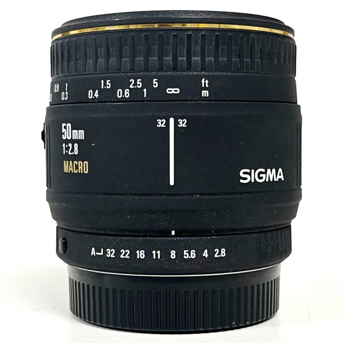 1円~【動作未確認】シグマ EX SIGMA 50mm 1:2.8 MACRO 一眼カメラ用 単焦点レンズ 標準レンズ G180480の画像6