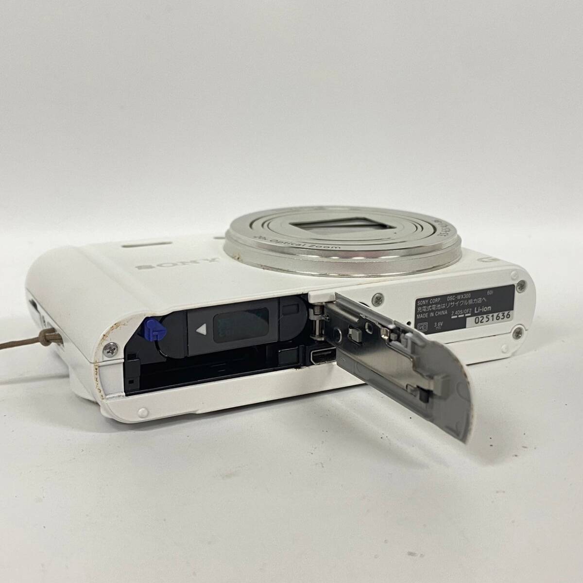 1円~【通電確認済】ソニー SONY Cyber-shot DSC-WX300 Lens G 20× Optical Zoom 3.5-6.5/4.3-86 コンパクトデジタルカメラ G132008の画像10