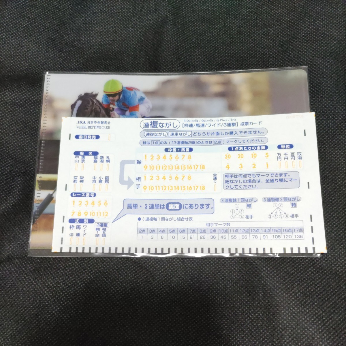 イクイノックス アーモンドアイ ディープインパクト クリアファイル A6サイズ 3枚セット 競馬 JRA_画像2