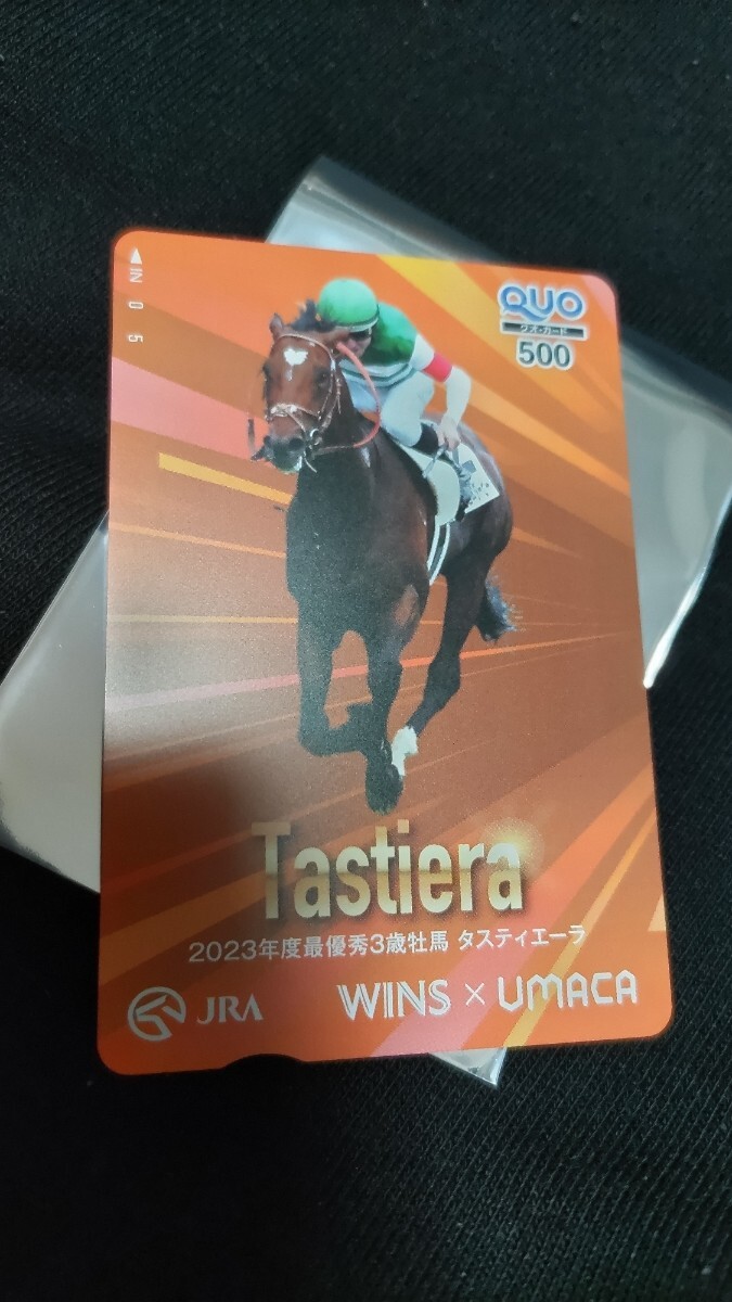 タスティエーラ クオカード ウインズプレミアム抽選会 B賞 UMACA ウマカ 競馬 WINS JRA_画像1