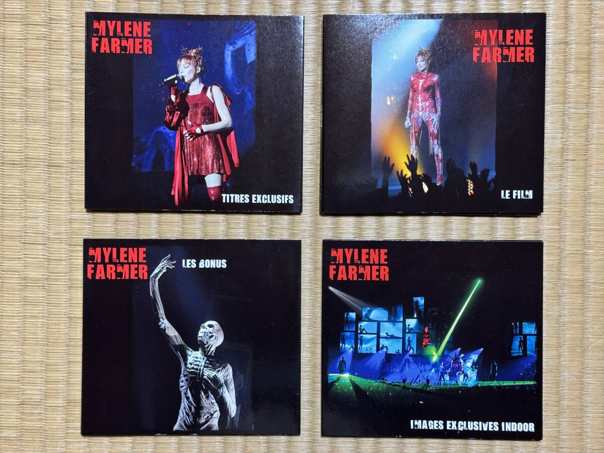 【激レア】ミレーヌ・ファルメール Mylene Farmer 限定 DVD BOXセット STADE DE FRANCE - Edition Collector 3 DVD +1 CD 