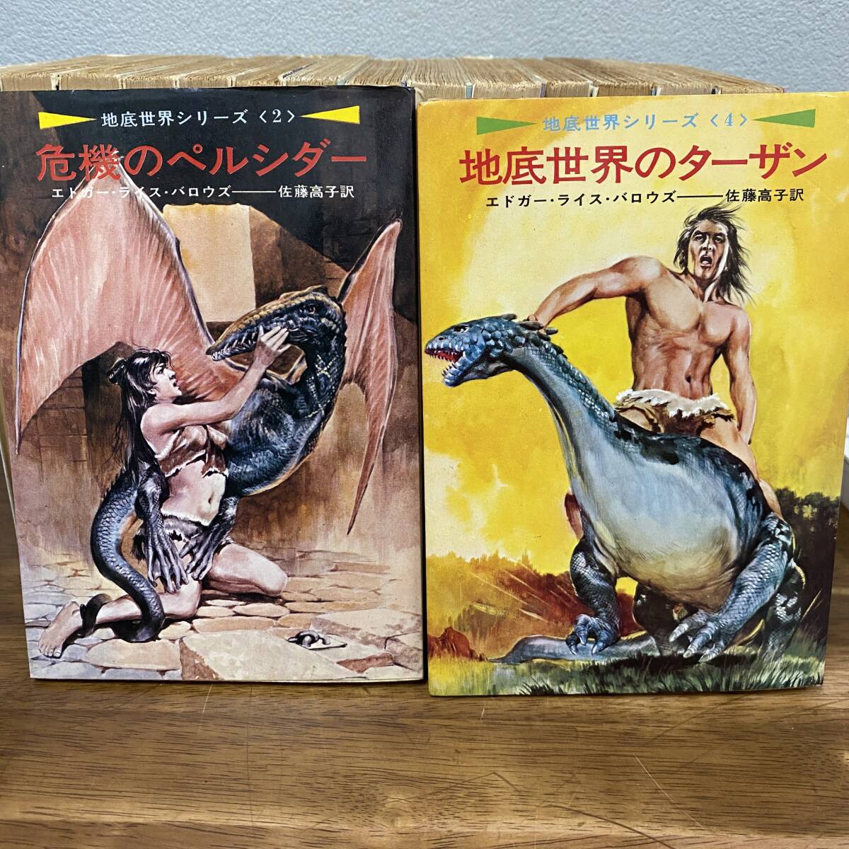  Hayakawa Bunko special version Tarzan series together 17 pcs. set Ed ga-* rice * Burroughs SF ground bottom world series 