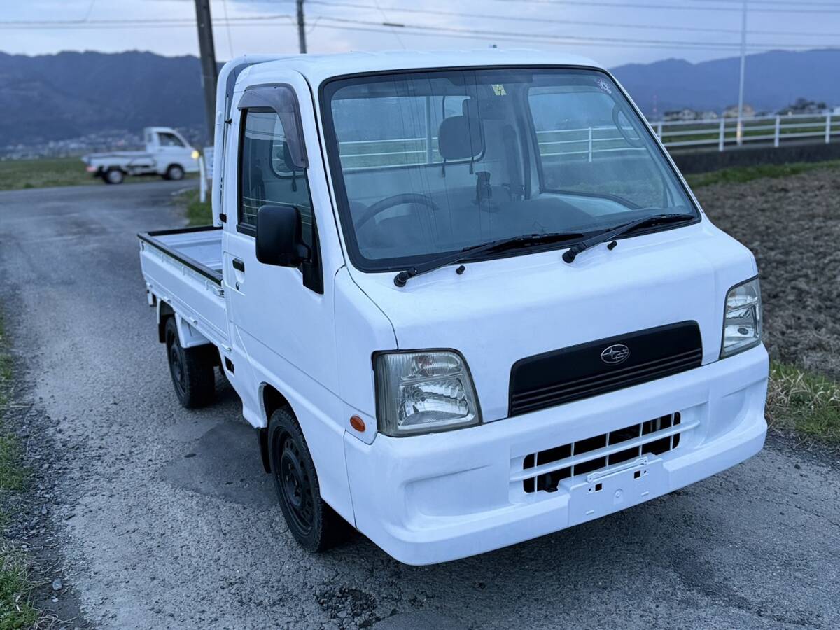 スバル サンバートラック/グレードTB/AT/AC/PS/ETC/車検2年付き/実走行8万キロ/錆なし!!の画像2