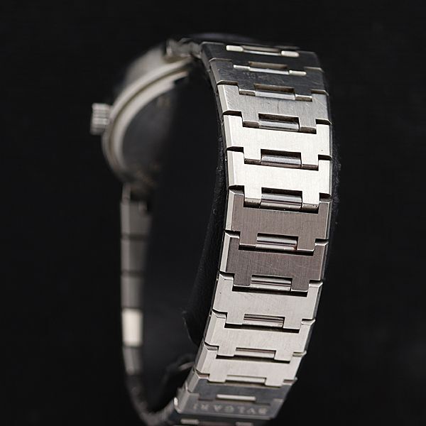 1円 ブルガリ ブルガリブルガリ BB33SSD AT 黒文字盤 デイト メンズ腕時計 OGH 0037400 3BJTの画像3