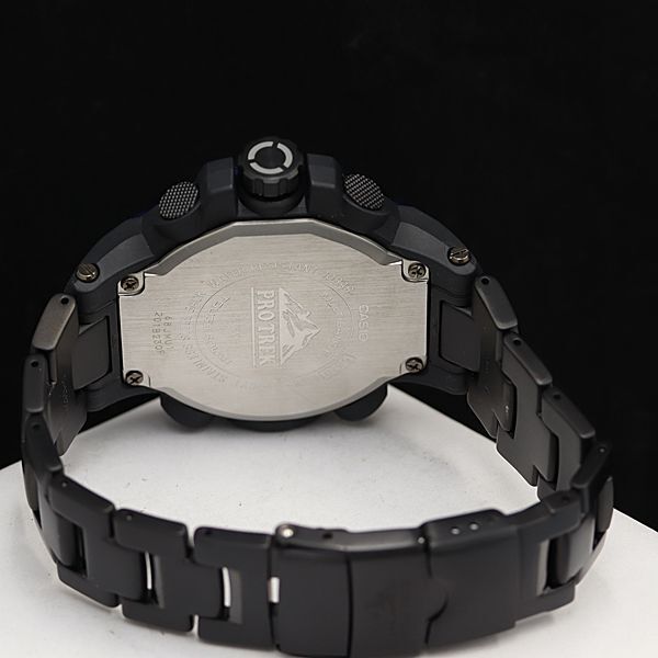 1円 稼動 良品 箱/保/コマ2付 カシオ PRW-6100YT プロトレック デジアナ メンズ腕時計 7251200 3TLT MTMの画像4