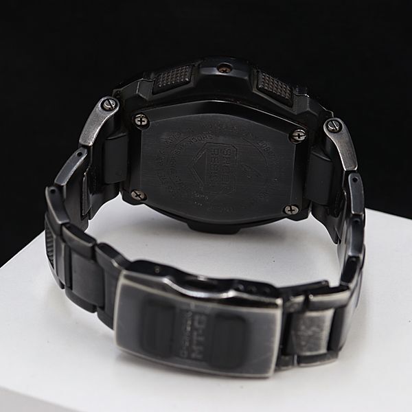 1円 稼働 良品 カシオ G-SHOCK MTG-1500B グレー文字盤 電波ソーラー メンズ腕時計 NSY 0132000 3BJTの画像4