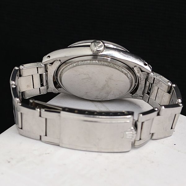 1円 稼動 ロレックス エクスプローラー 2番 6610 AT/自動巻 黒文字盤 メンズ腕時計 KTR 0009911 3DKT