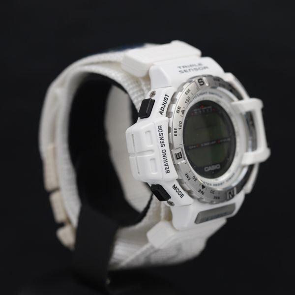 1円 QZ カシオ プロトレック PRT-40 トリプルセンサー デジタル文字盤 メンズ腕時計 KRK 6406000 4MGYの画像2