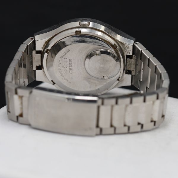 1円 稼動 QZ 良品 セイコー 3863-8000 緑文字盤 デイデイト メンズ腕時計 KRK 6406000 4MGYの画像4