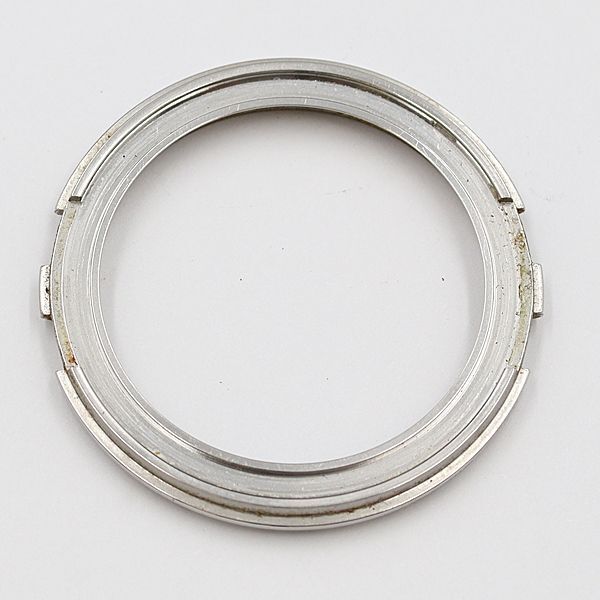 1円 良品 オメガ コンステレーション用 ベゼル シルバーカラー 38mm メンズ/レディース腕時計用 DOI 2000000 NSKの画像3