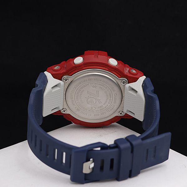 1 jpy operation Casio G- shock Hiroshima carp 70 anniversary commemoration clock GBA-800 QZ Digi-Ana face men's / lady's wristwatch SGN 2147000 4NBG1