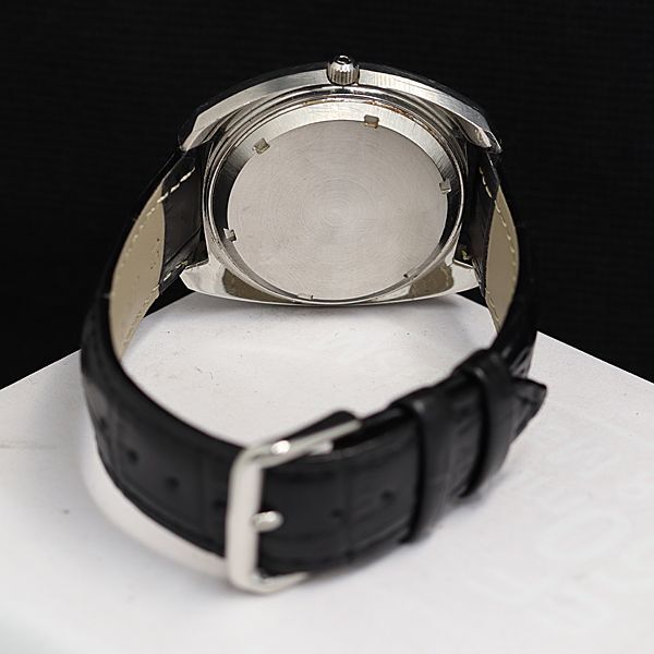 1円 オメガ エレクトロニック 手巻き シルバー文字盤 デイト メンズ腕時計 KTR 3945200 4APTの画像4
