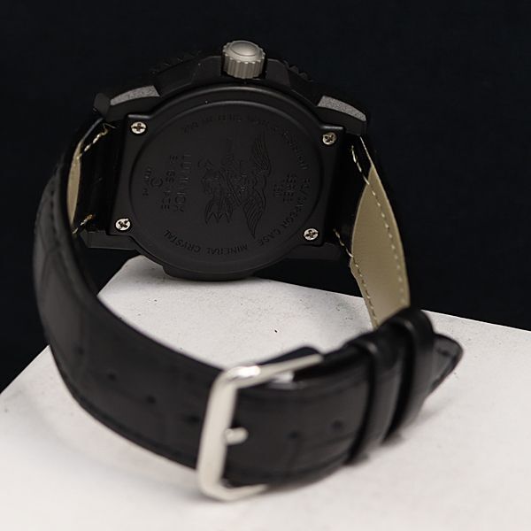 1円 稼動 良品 QZ 箱付 ルミノックス 7050 200m M デイト 黒文字盤 メンズ腕時計 OKZ 2000000 4NBG1