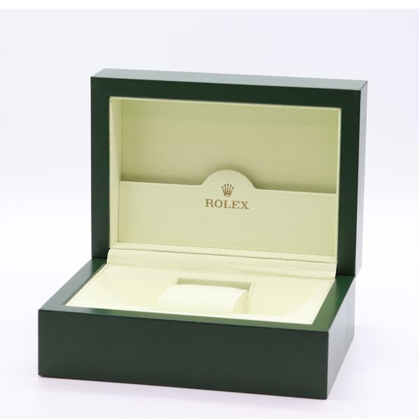 1円 美品 ロレックス 空箱 腕時計用 BOX ケース 緑/グリーン 39139.04 メンズ/レディース腕時計 KMR 5524200 4BLYの画像2